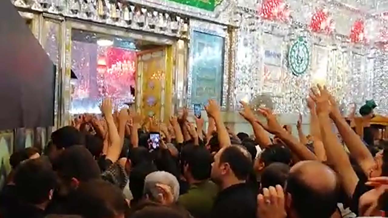 فیلم خاطره‌انگیز از زیات حرم امام حسین(ع) در اربعین سال گذشته