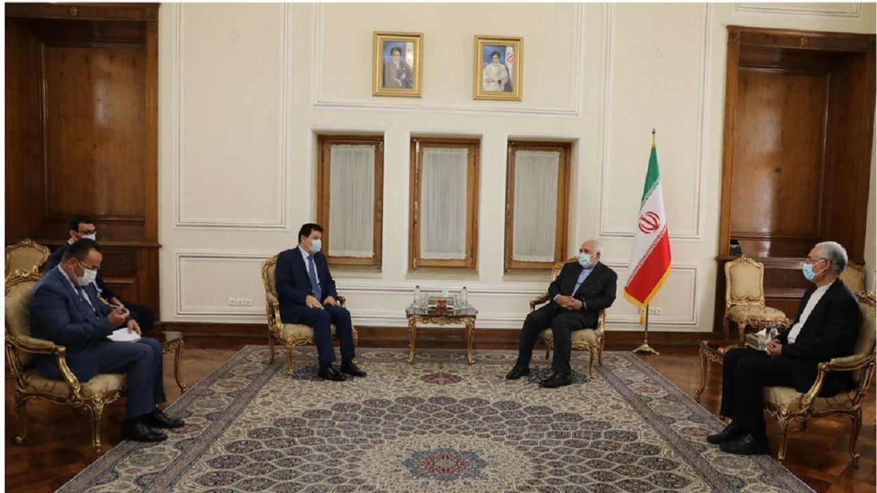 دیدار خداحافظی سفیر سوریه با ظریف