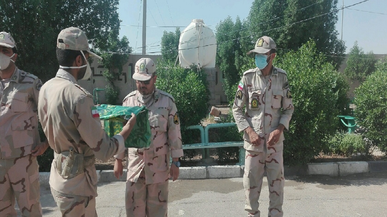 میزبانی دریابانان آبادانی از پرچم بارگاه ملکوتی امام رضا (ع)