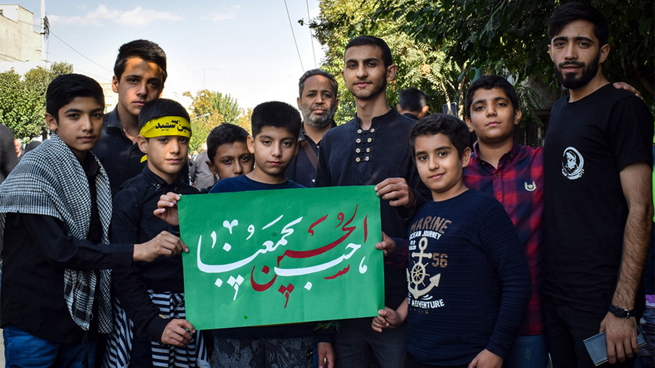 هشتگ #حب_الحسین_یجمعنا  جهانی شد
