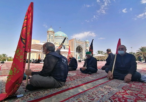 برگزاری مراسم قرائت زیارت اربعین در بقاع متبرکه خراسان جنوبی