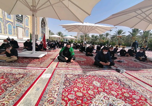برگزاری مراسم قرائت زیارت اربعین در بقاع متبرکه خراسان جنوبی