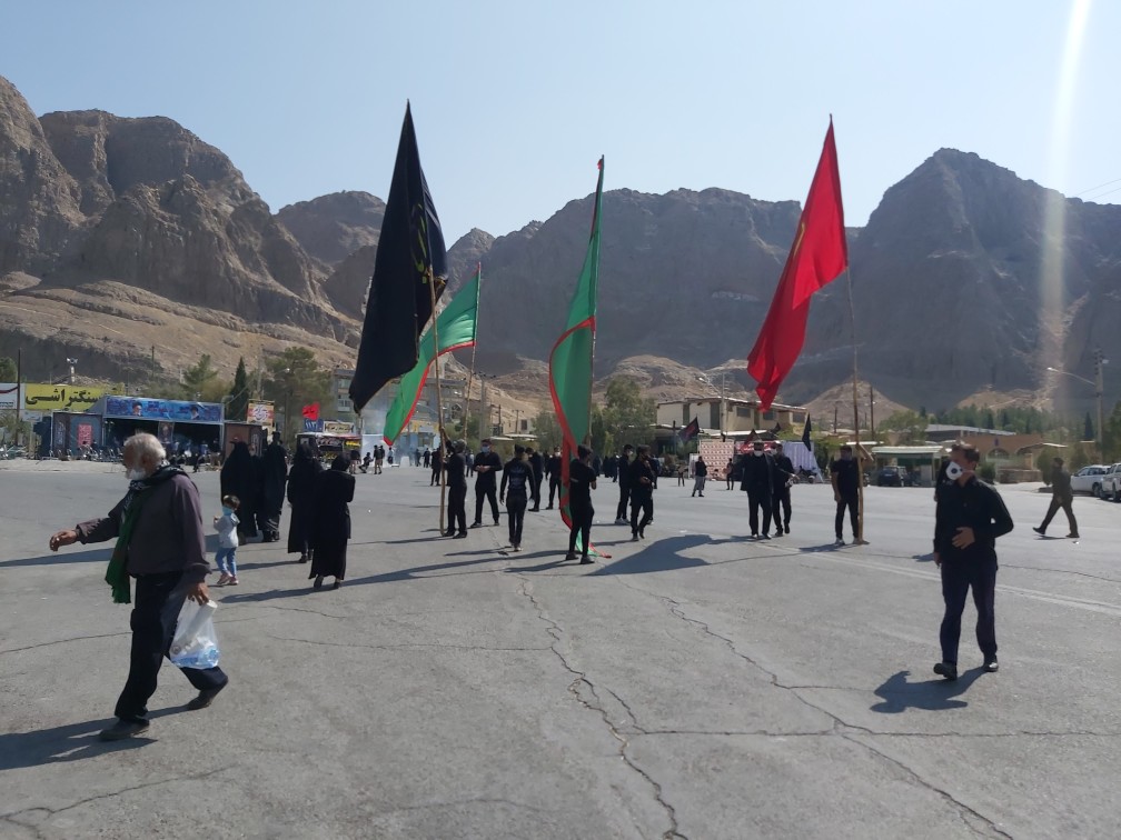 عزاداری مردم کرمان در اربعین 