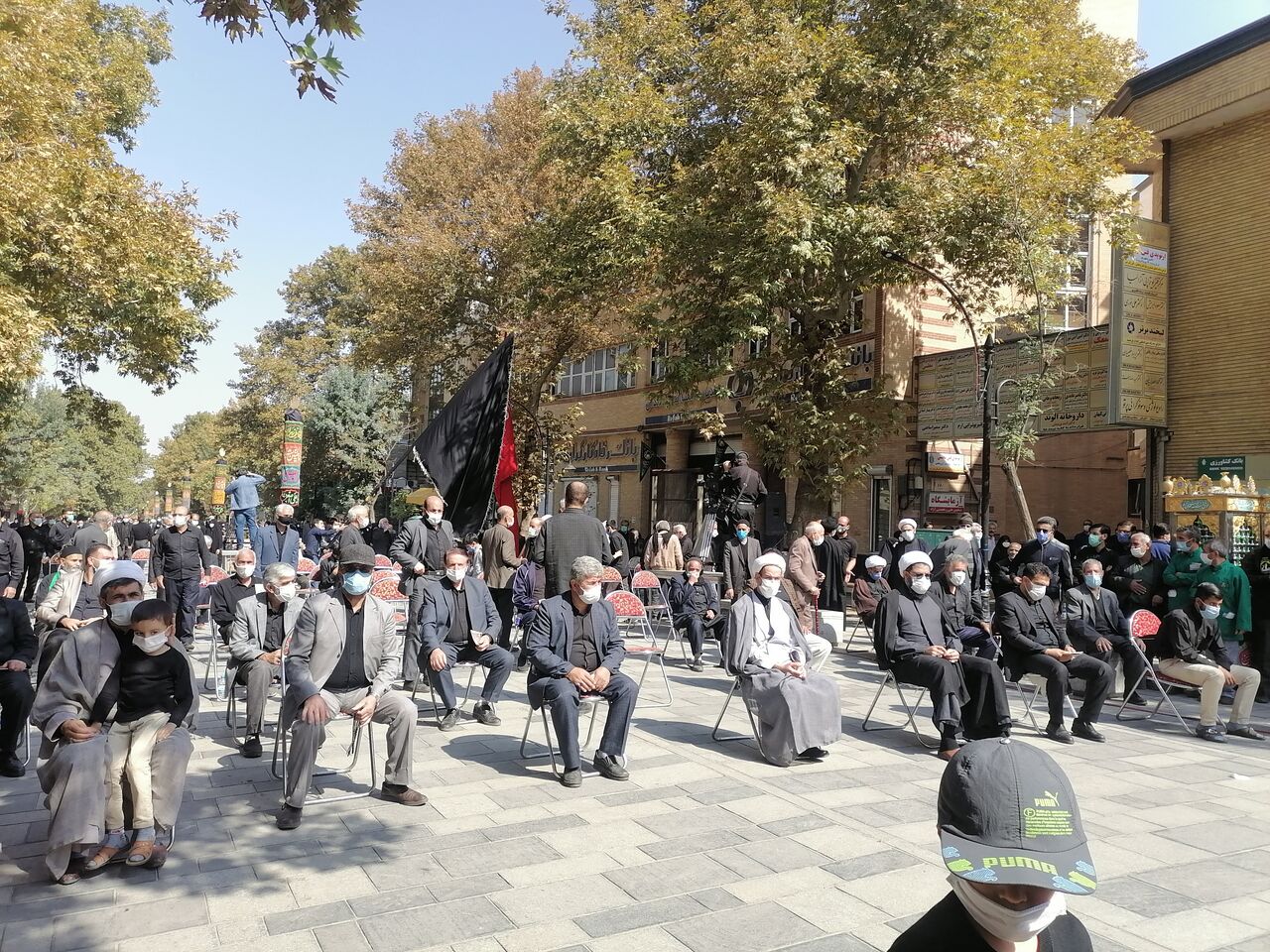 برگزاری مراسم گرامیداشت اربعین حسینی در پیاده راه بوعلی همدان