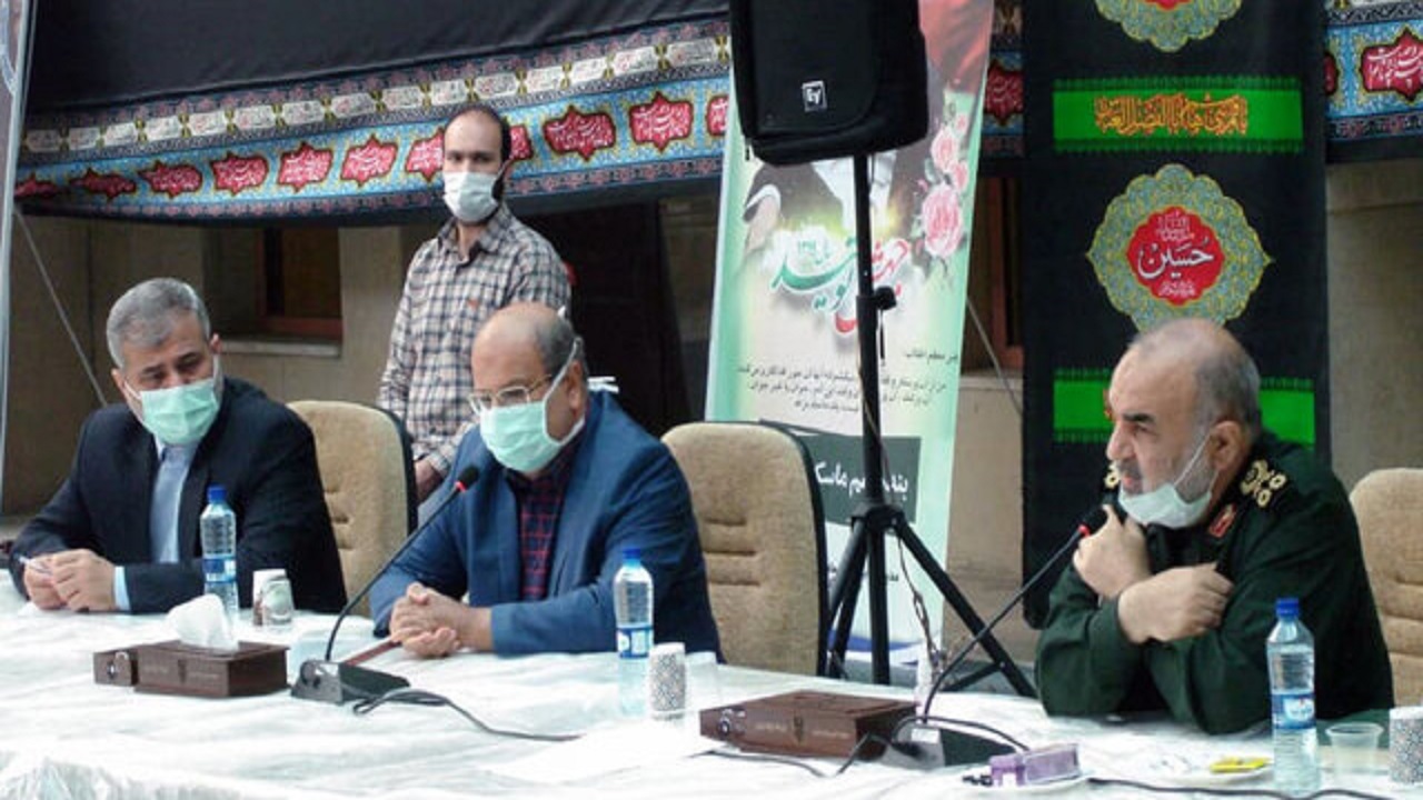 اعلام آمادگی ستاد فرماندهی سپاه در حمایت از برنامه‌های مدیریت کرونای استان تهران