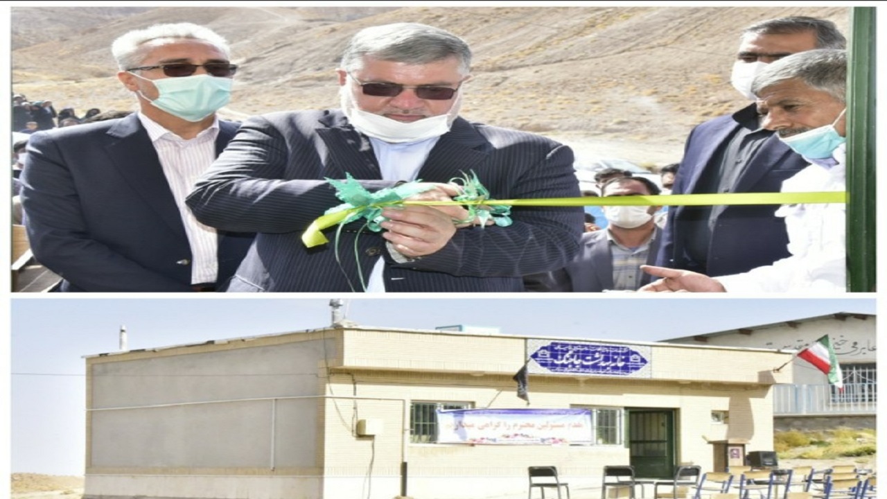 افتتاح خانه بهداشت روستای جاجنگ درمیان