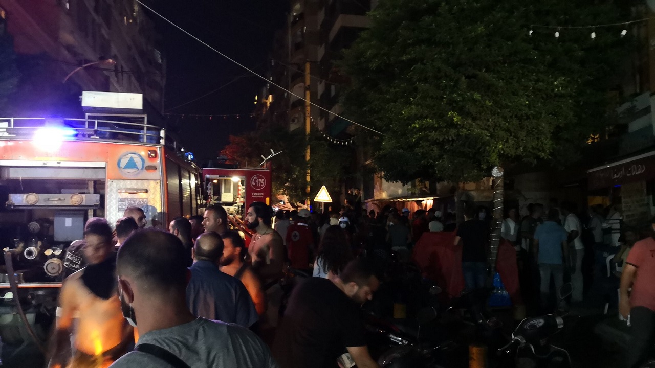 شنیده شدن صدای انفجار در بیروت