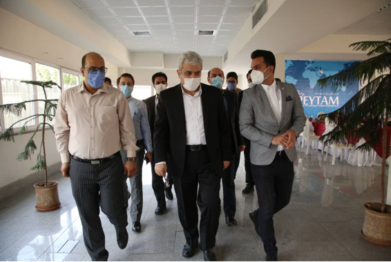 بازدید معاون علمی و فناوری رئیس جمهور از مجموعه پیتام