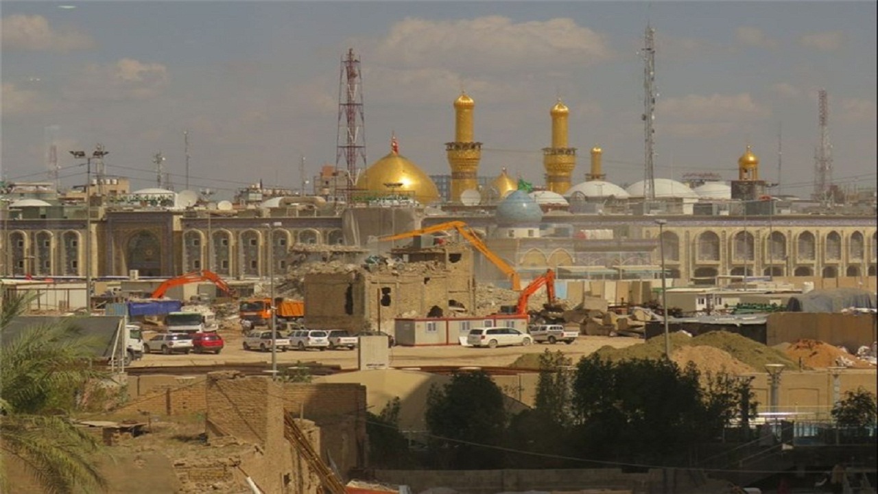 مشارکت خیر هندیجانی در ساخت صحن عقیله بنی هاشم در کربلا