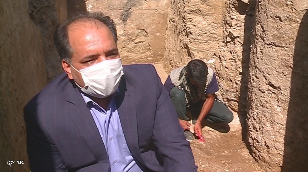 آتشکده ۲ هزار ساله ساسانی در فراهان سر از خاک بیرون آورد