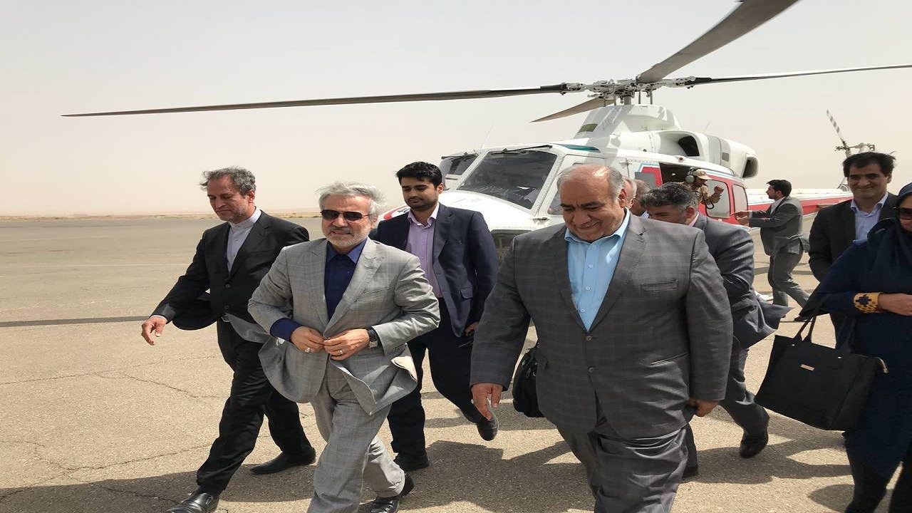 سفر معاون رئیس‌جمهور و رئیس سازمان برنامه و بودجه کشور به کرمانشاه