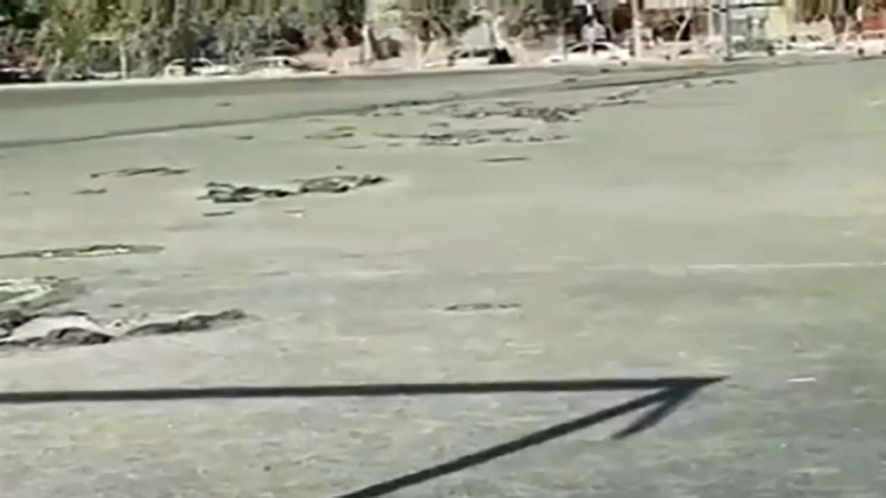 گلایه از وضع نامناسب چمن مصنوعی در زاهدان + فیلم