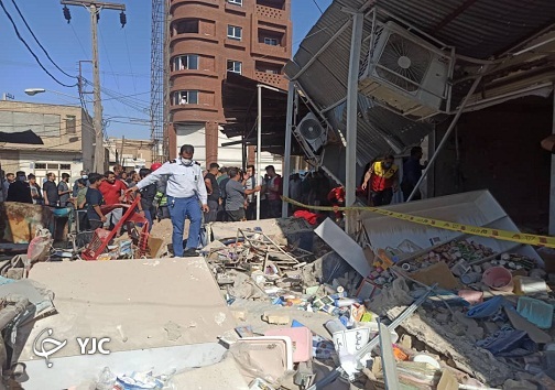 وقوع انفجار گاز در بازارچه عامری اهواز/ ۲ نفر کشته و ۶ نفر مصدوم شدند