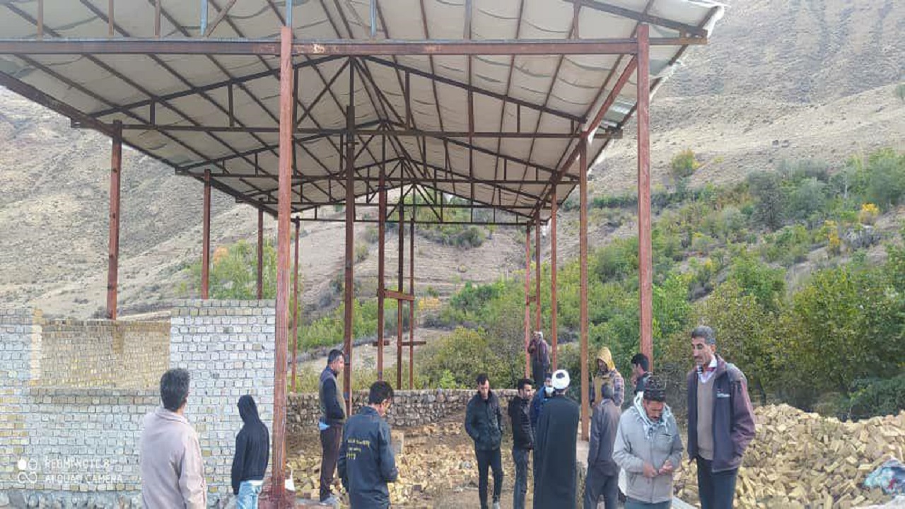 روستای توته چال از نعمت مسجد بهره مند می‌شود