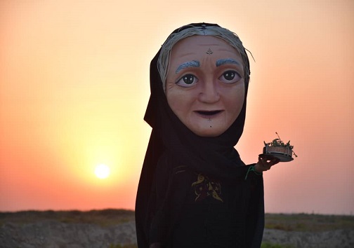 اجرای موزیک ویدئو ماسک های غول پیکر آبادان اجرای موزیک ویدئو ماسک های غول پیکر آبادان