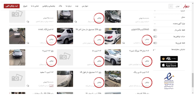 حذف قیمت خودرو، حذف صورت مساله