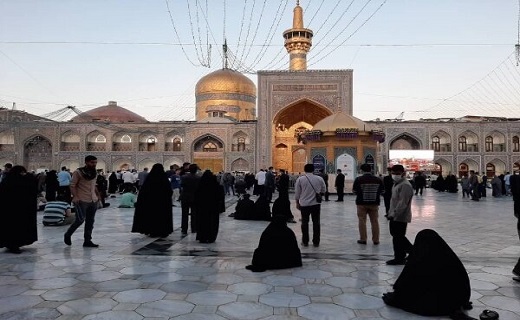 مسیر روضه منوره حرم مطهر رضوی بازگشایی شد