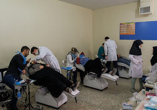 خدمات رسانی کاروان سلامت در مناطق روتلخی و پهنوک