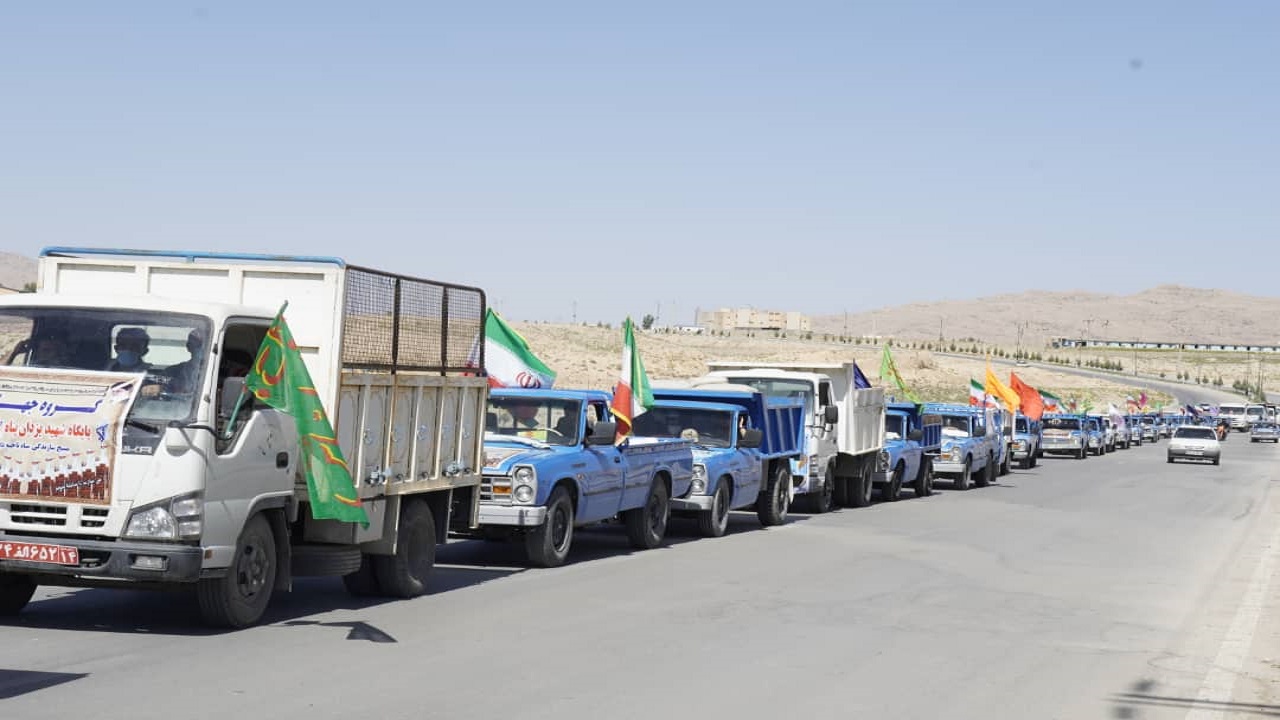 برگزاری رزمایش جهادی جهادگران بسیج سازندگی در باغملک