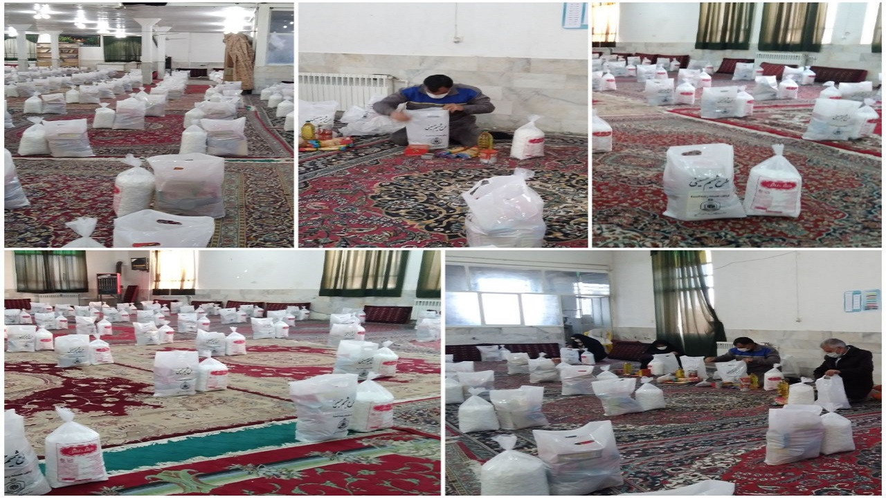توزیع ۵۰۰ سبد کالا از محل موقوفات عزاداری در قاین