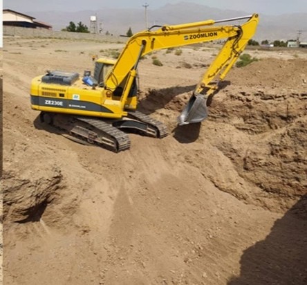 پیشرفت ۵۰ درصدی طرح سپتینگ جدید کشتارگاه زرند