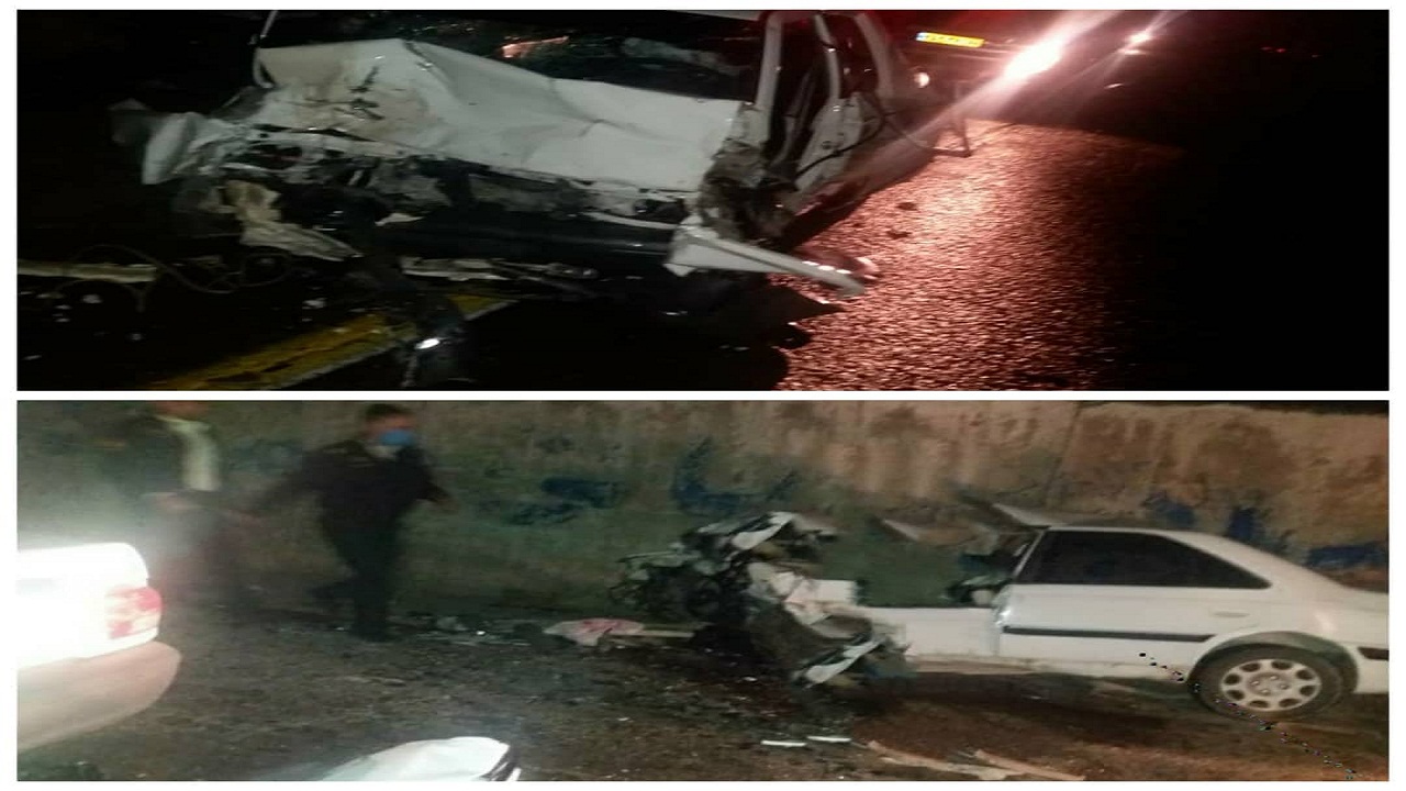 حادثه تصادف در طالقان