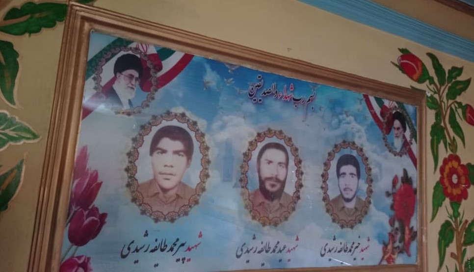 مادر ۳ شهید در ریگان، آسمانی شد