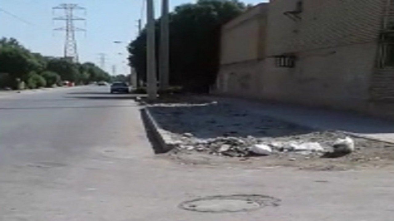 نگاهی به وضع نامناسب بهداشت معابر در کندلوس اهواز + فیلم