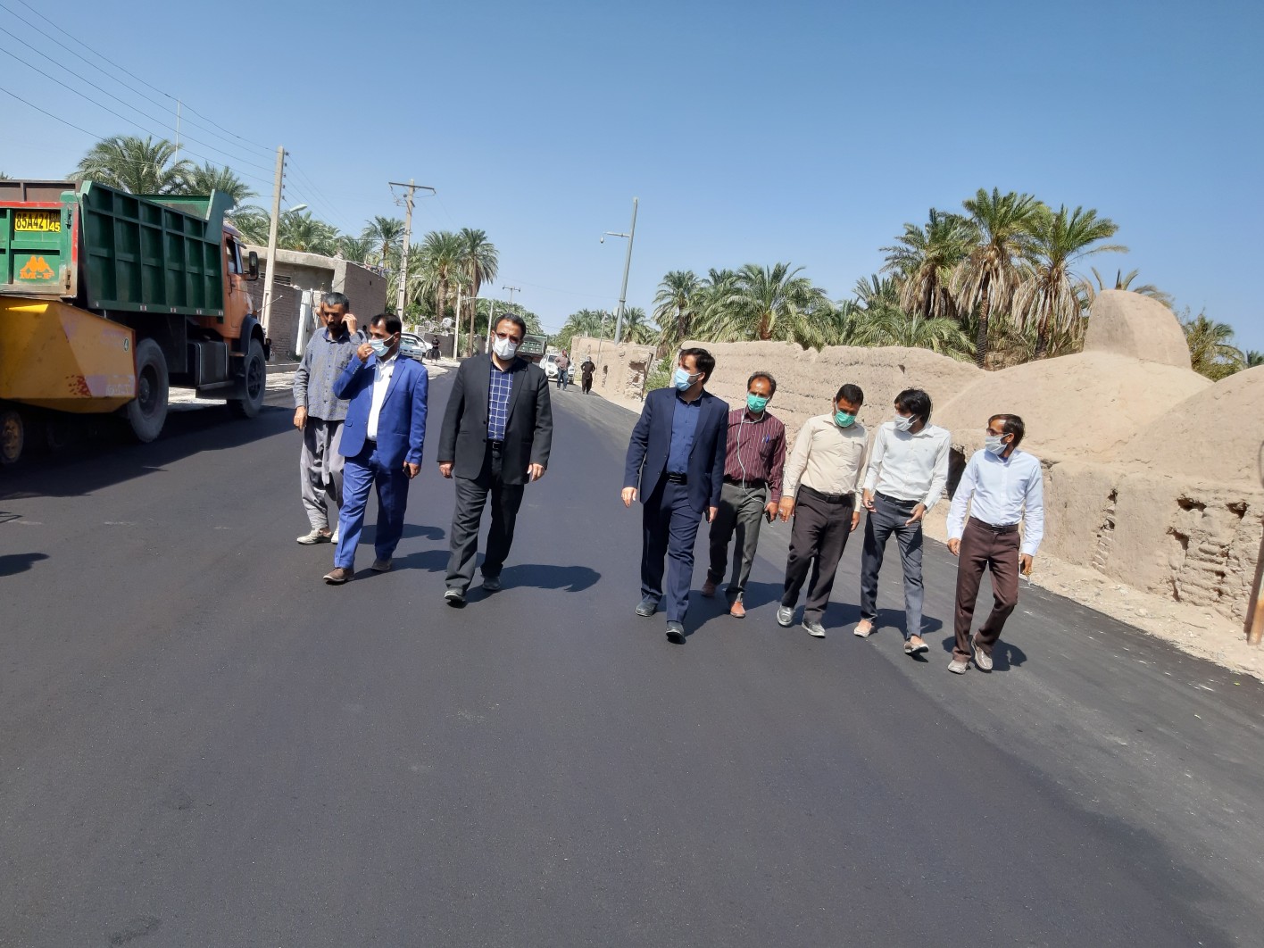 آغاز آسفالت ۴ هزار مترمربع از معابر شهر گنبکی