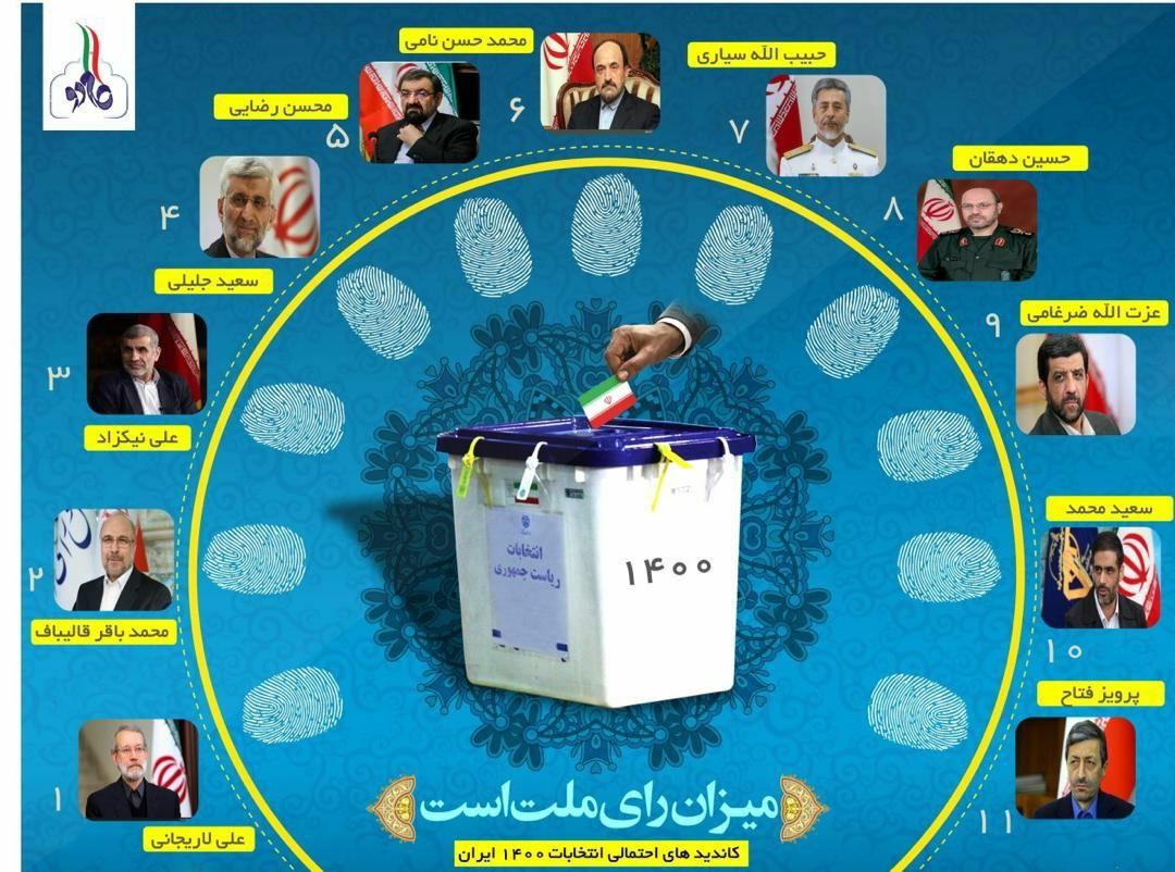 نامزدهای احتمالی 1400