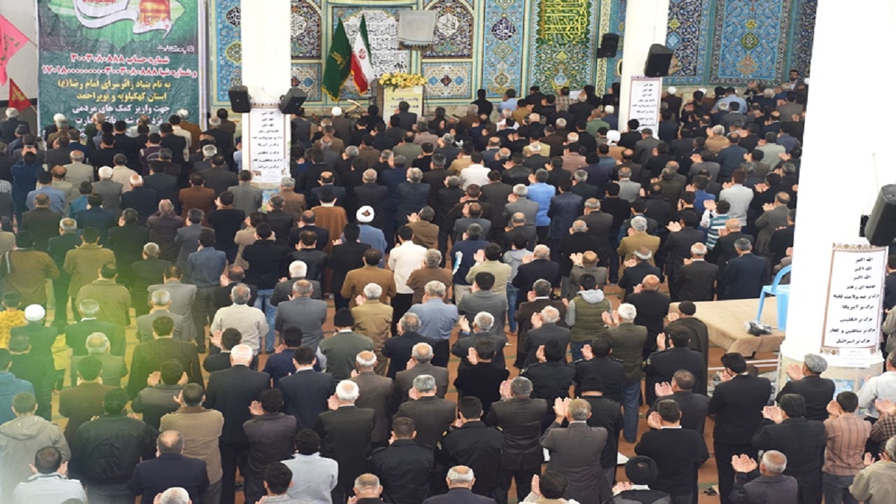 نماز جمعه در گچساران برگزار نمی‌شود