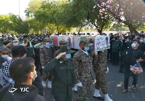 تشییع پیکر شهید بهروان در دزفول تشییع پیکر شهید بهروان در دزفول