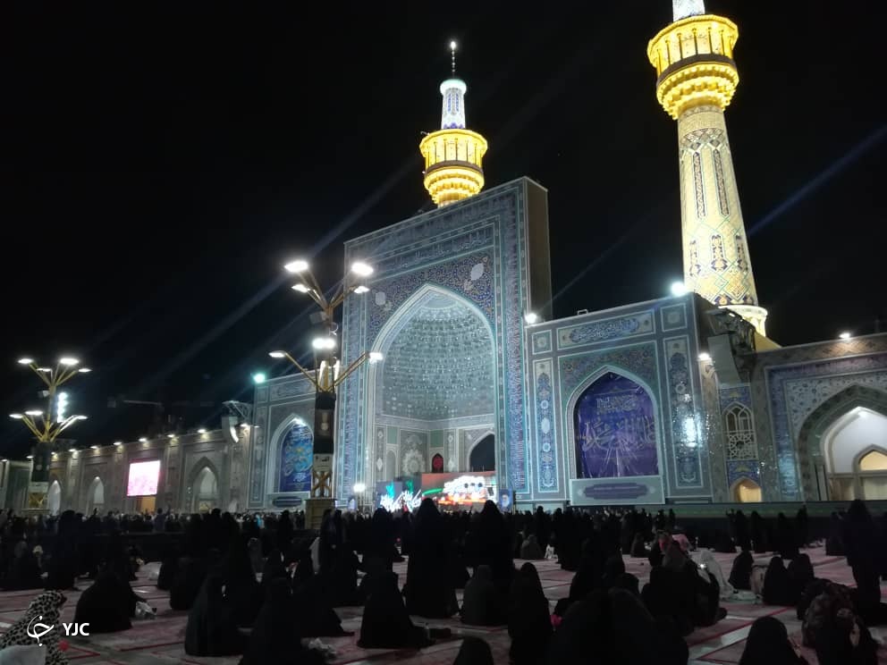 مشهد الرضا سیاه پوش عزای شاه خراسان است+تصاویر
