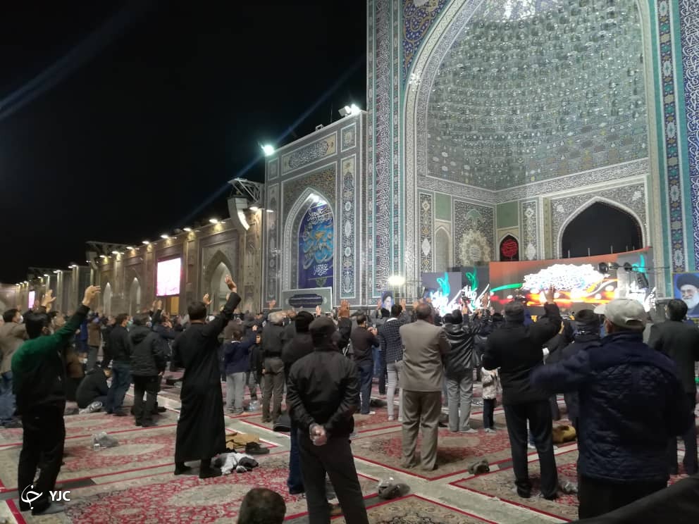 مشهد الرضا سیاه پوش عزای شاه خراسان است+تصاویر