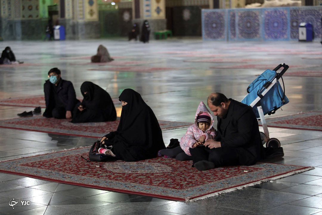 مشهد الرضا سیاه پوش عزای شاه خراسان است+تصاویر