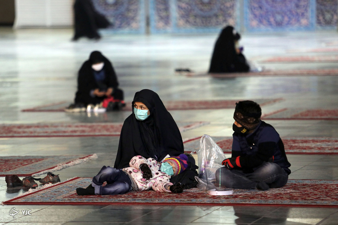مشهد الرضا سیاه پوش عزای شاه خراسان است+تصاویر