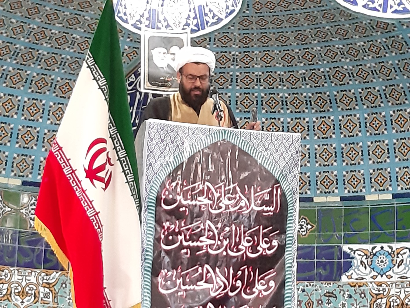 حجت الاسلام حبیب رضازاده امام جمعه ریگان