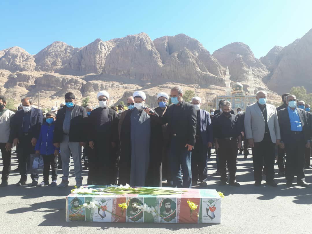 پیکر شهید حسن حسنی سعدی 
