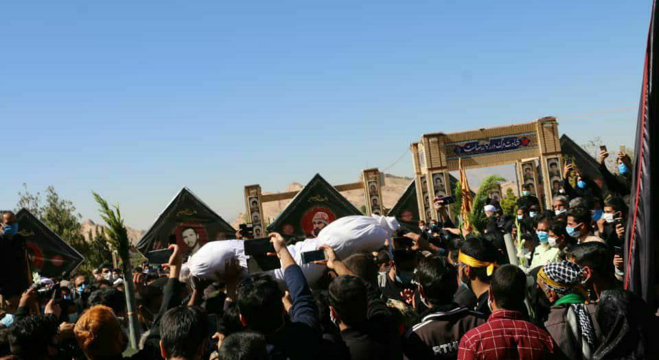 پیکر شهید حسن حسنی سعدی 