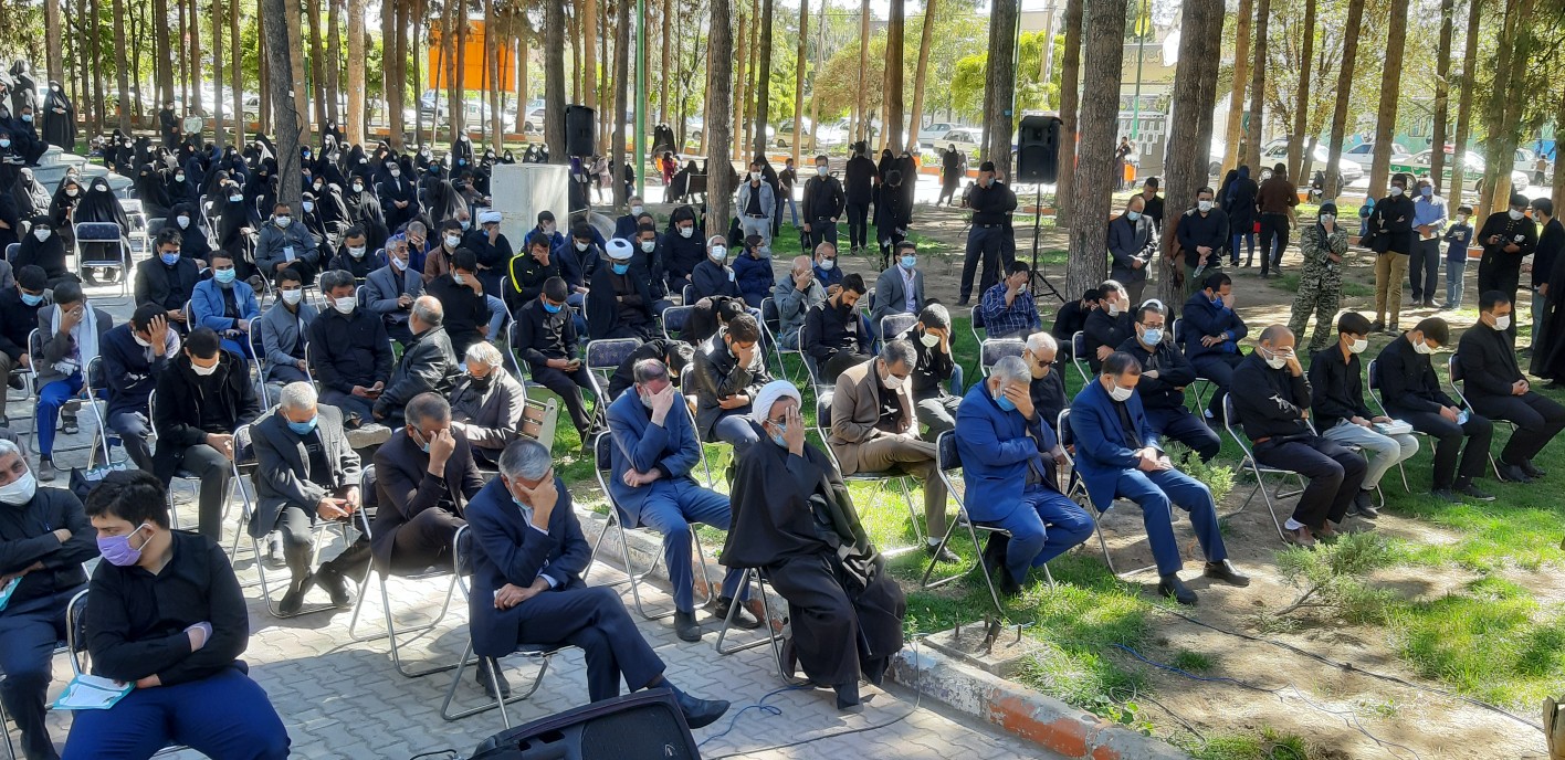 مراسم تشییع و تدفین پیکر مطهر شهید رسولی پورفریدونی 