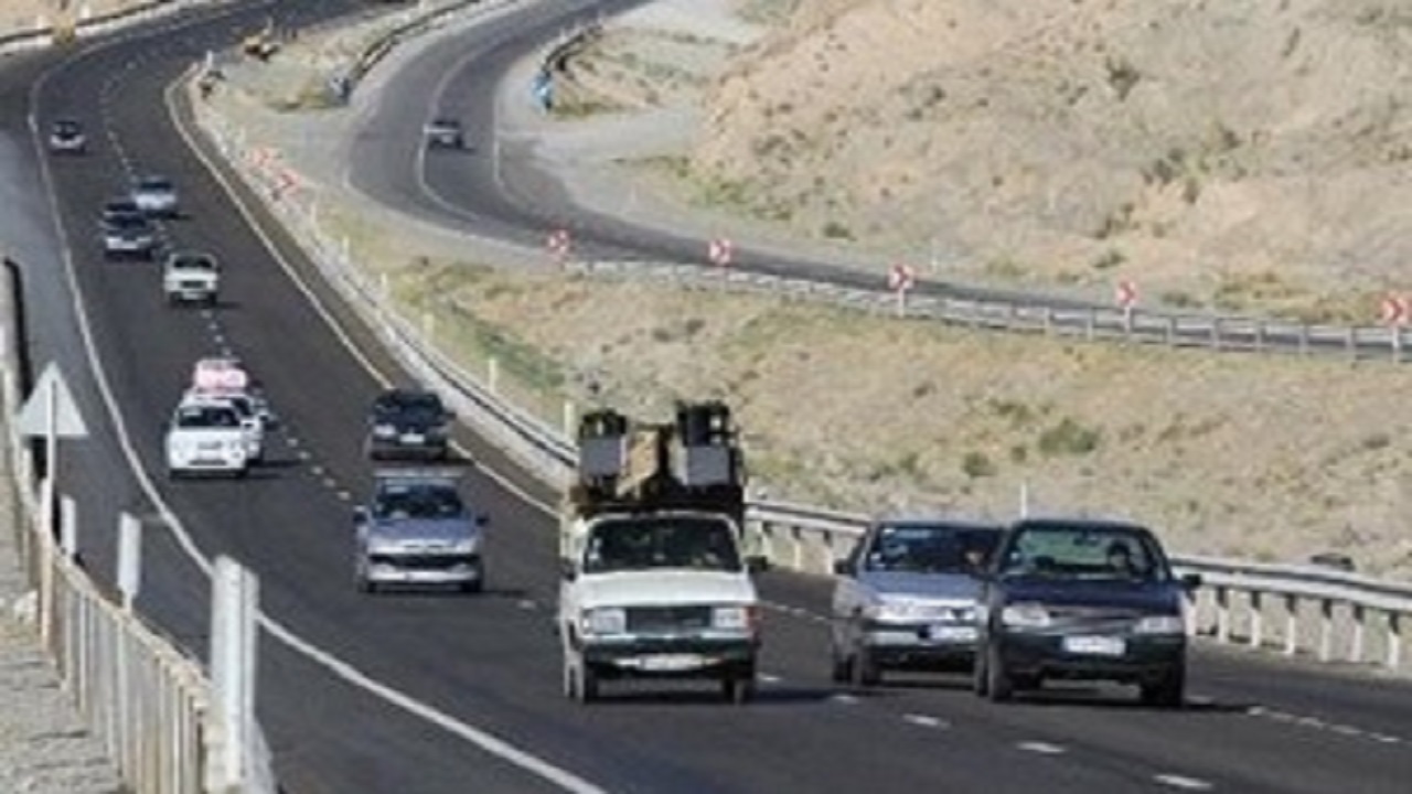 تردد روان در محور‌های مواصلاتی استان قزوین