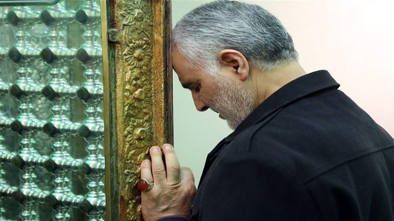 یادگاری سردار سلیمانی از انفجار حرم امام رضا(ع) + فیلم