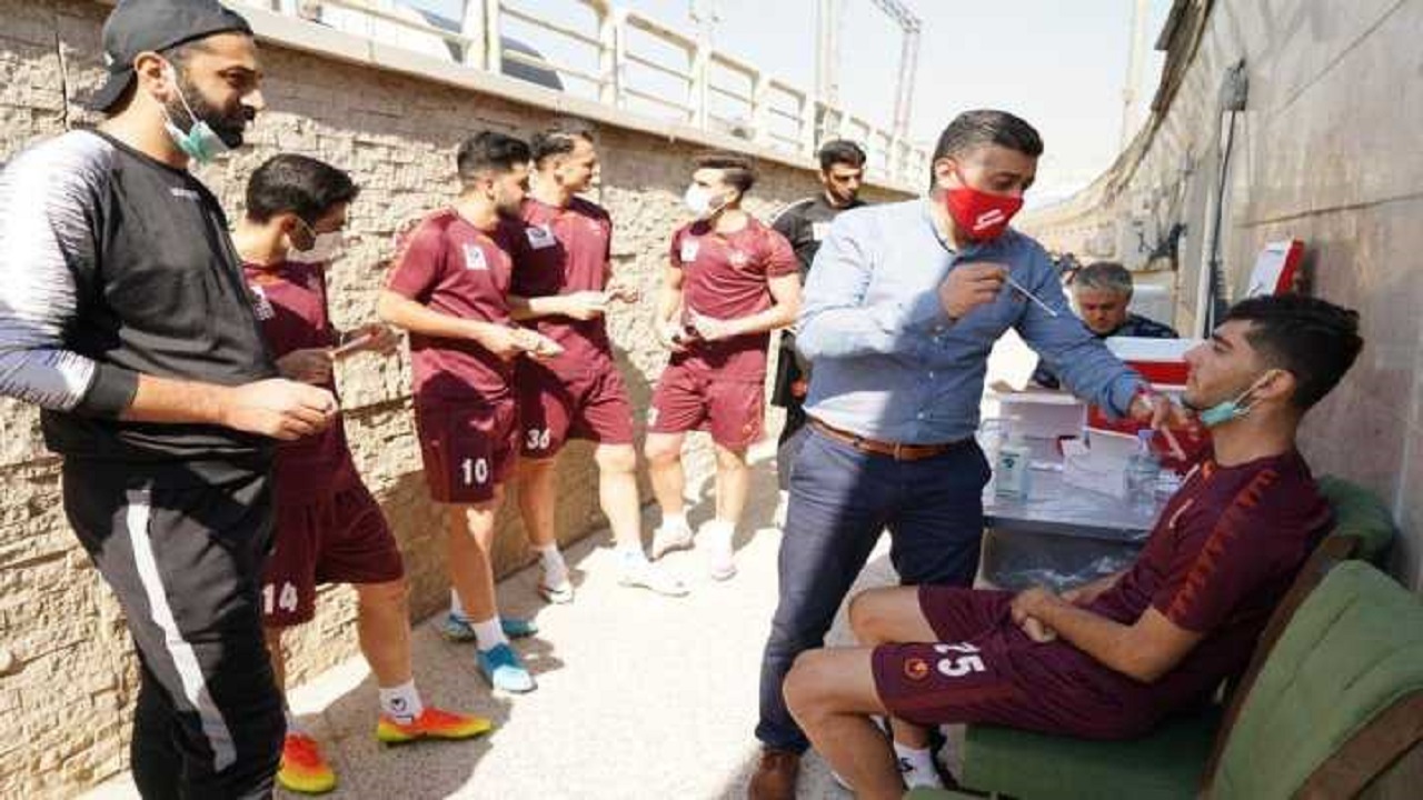 پرسپولیسی‌ها تست کرونا دادند