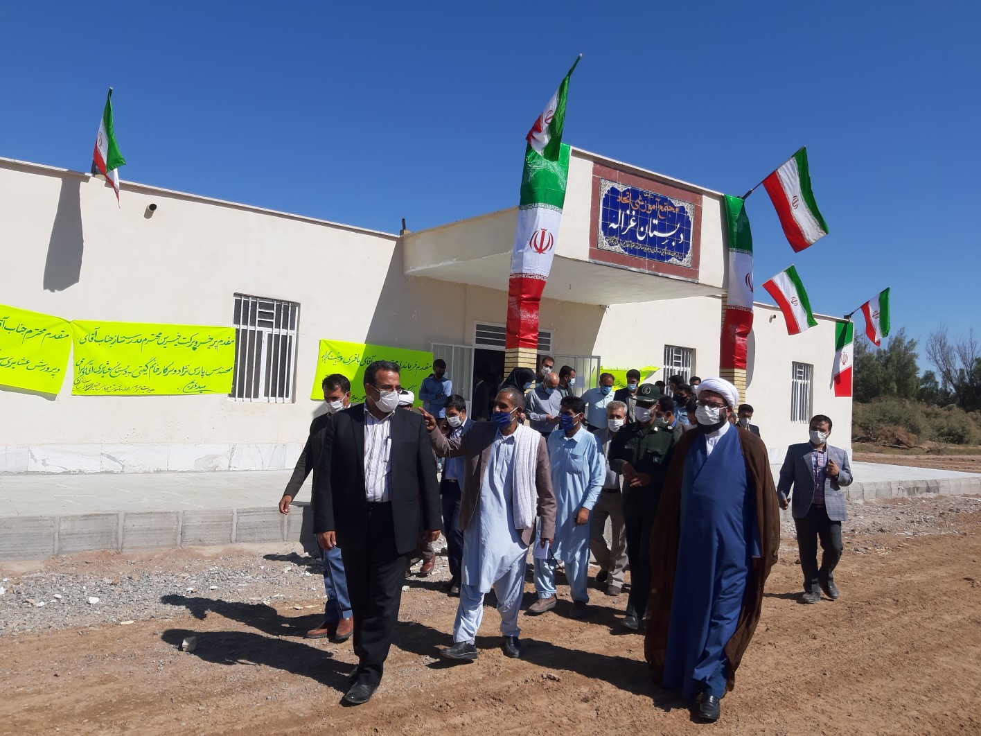 افتتاح یک واحد آموزشی خیر ساز در ریگان