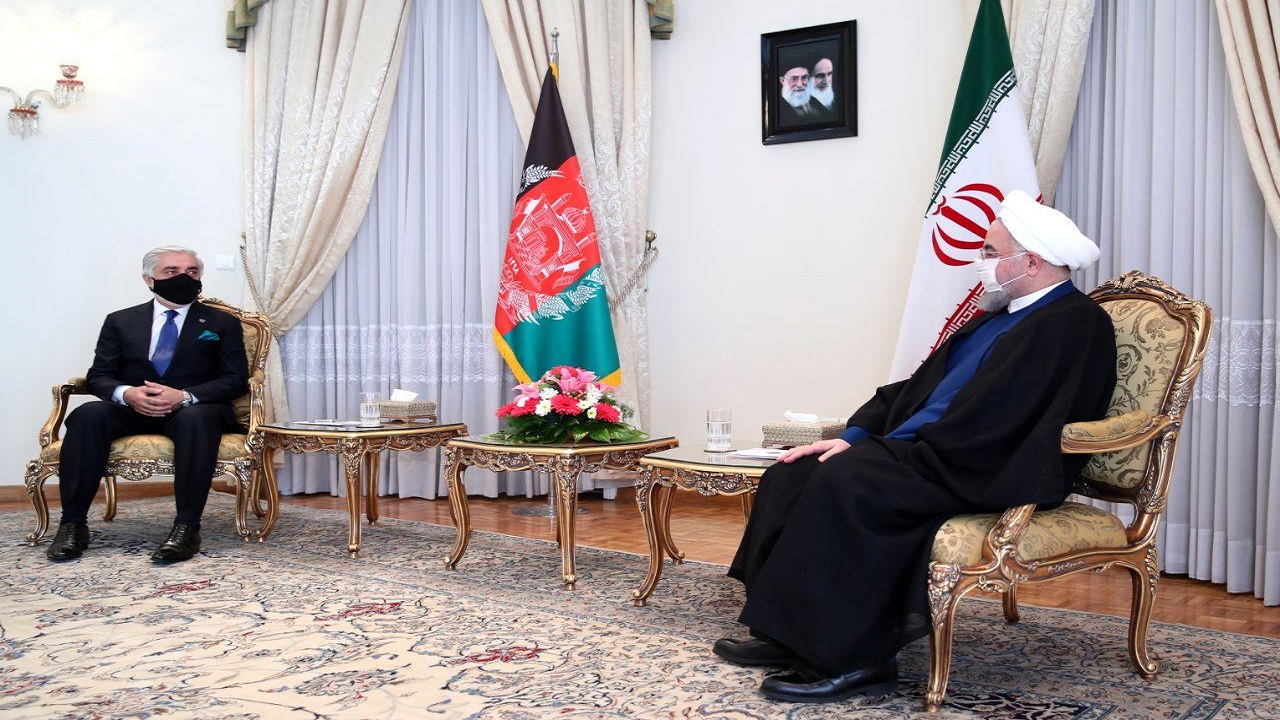 عبدالله عبدالله با روحانی دیدار کرد