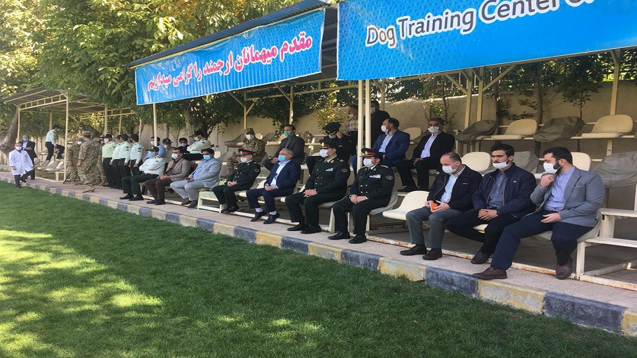 بازدید مقام عالی افغانستان از مرکز پرورش سگ‌های مواد یاب در ساوجبلاغ