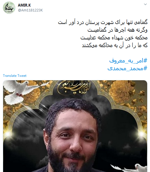 شهید دفاع از ناموس شهید دفاع از ناموس