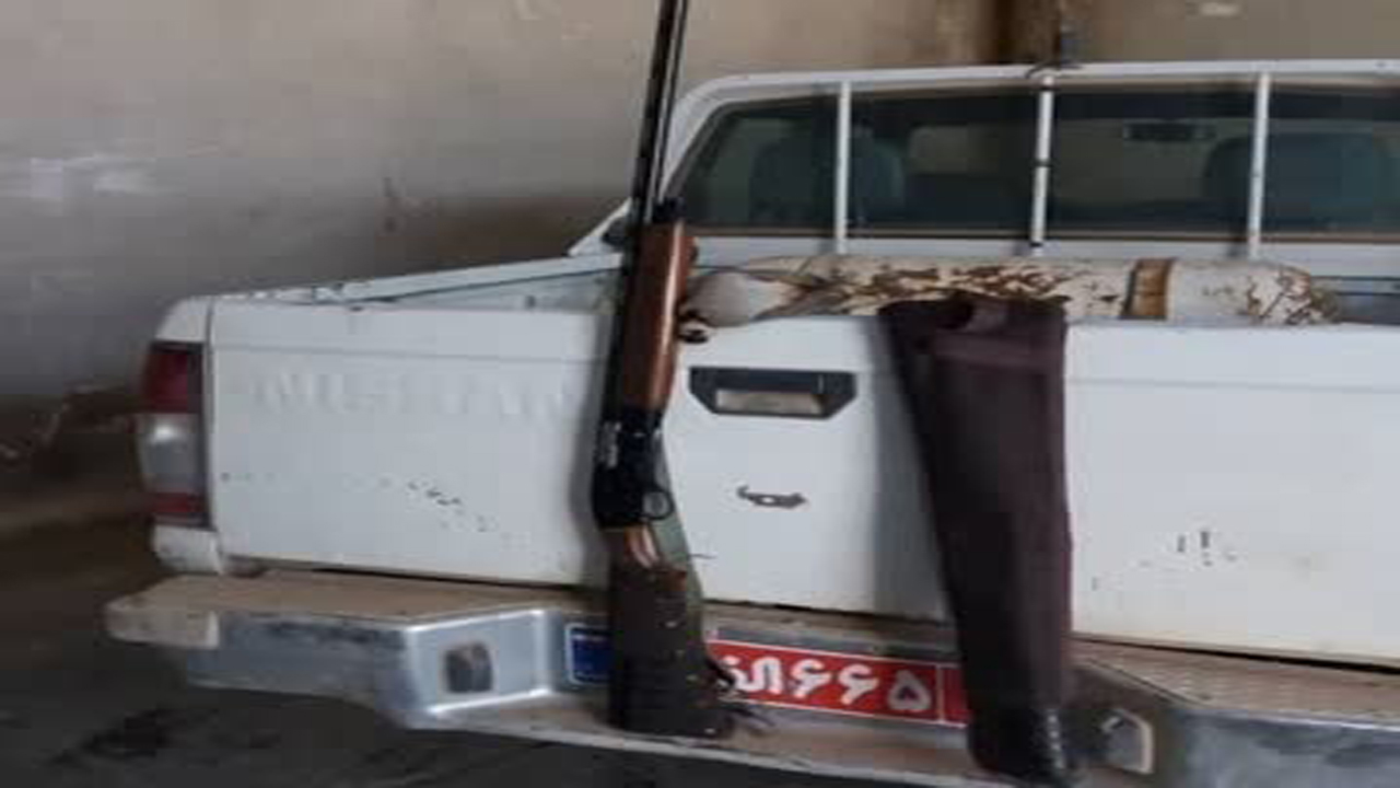 شکارچی متخلف در مهاباد دستگیر شد