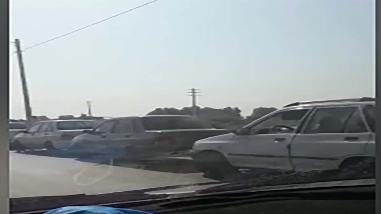 صف طولانی گاز ال پی جی در اهواز + فیلم