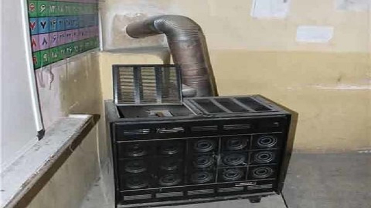 جمع آوری ۱۲۰۵ بخاری نفتی غیر استاندارد در سطح مدارس ایلام